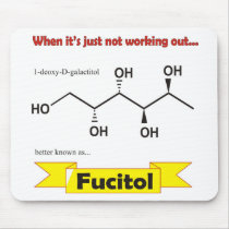 Fucitol Organic molecule Mousepad