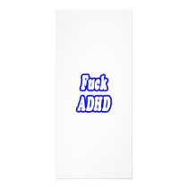 Fuck ADHD rack cards