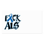 Fuck ALS business cards