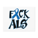 Fuck ALS postcards