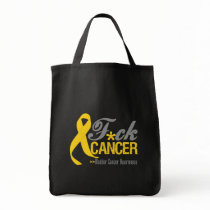 Fuck Bladder Cancer Tote Bags