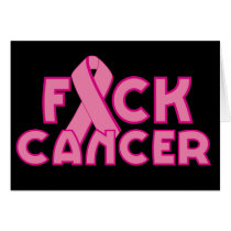 Fuck Breast Cancer cards