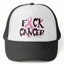 Fuck Breast Cancer hats