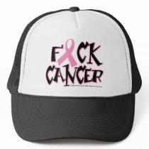 Fuck Breast Cancer hats