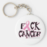 Fuck Breast Cancer Key Chains