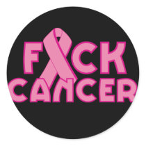 Fuck Breast Cancer stickers