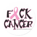 Fuck Breast Cancer stickers