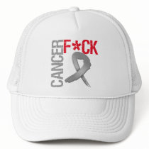 Fuck Cancer - Brain Cancer Mesh Hats