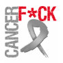 Fuck Cancer - Brain Cancer T-shirts