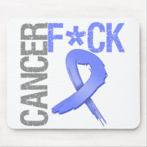 Fuck Cancer - Esophageal Cancer Mouse Pad