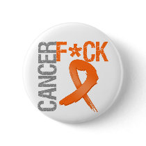 Fuck Cancer - Leukemia Pinback Button