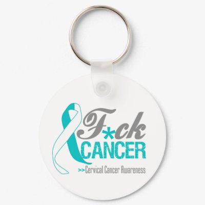 Fuck Cervical Cancer key chains