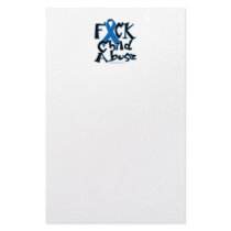 Fuck Child Abuse stationery by fightcancertees Fuck Child Abuse stationery