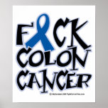 Fuck Colon Cancer posters