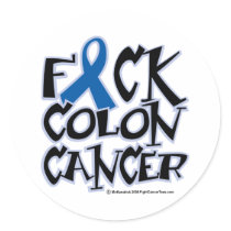Fuck Colon Cancer stickers