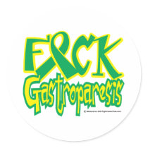 Fuck Gastroparesis stickers