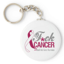 Fuck Head and Neck Cancer Keychains