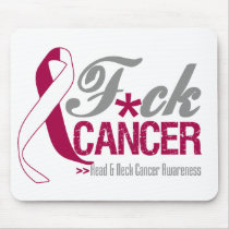 Fuck Head and Neck Cancer Mousepads