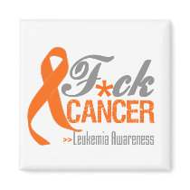 Fuck Leukemia Fridge Magnet