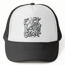 Fuck Lung Cancer hats by fightcancertees Fuck Lung Cancer hats
