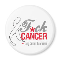 Fuck Lung Cancer Fridge Magnets