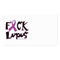 Fuck Lupus business cards