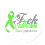 Fuck Lymphoma Stickers
