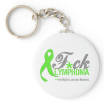 Fuck Non-Hodgkin's Lymphoma Keychains