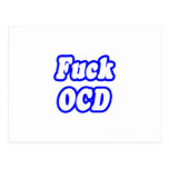 Fuck OCD Post Card