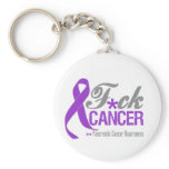 Fuck Pancreatic Cancer keychains