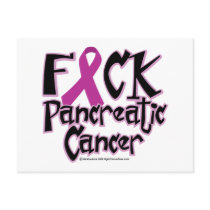 Fuck Pancreatic Cancer postcards