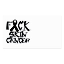 Fuck Skin Cancer business cards