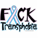 Fuck Transphobia Acrylic Cut Outs