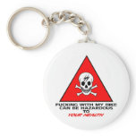 Fuck W My Bike Keychains