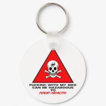 Fuck W My Bike keychains by WhiteTiger_LLC Fuck W My Bike keychains
