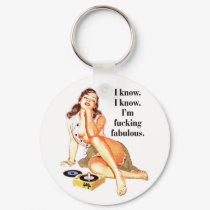 Fucking Fabulous keychains