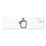 fuckyoumouse icon bumper sticker