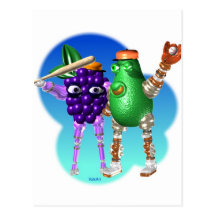 fudebot template post card