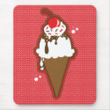 Fudge Sundae mousepads by MissKika Fudge Sundae mousepads