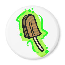 Fudgesicle magnets by Edibility Fudgesicle magnets