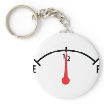 fuel indicator icon keychain