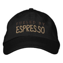 FUELED BY ESPRESSO BASEBALL CAP