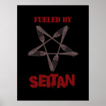 Fueled by Seitan Print