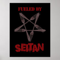 Fueled by Seitan Print