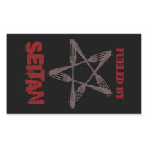 Fueled by Seitan Rectangular Stickers