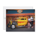 FuelFoto - Hot Rod Car Hops @ Drive In Invitations