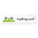 FuelFrog Bumper Sticker bumper stickers by FuelFrog FuelFrog Bumper Sticker bumper stickers