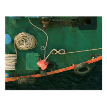 Fueling ship in Istanbul Turkey Post Cards
