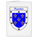 Fuentes Coat of Arms/Family Crest cards