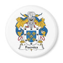 Fuentes Family Crest magnets by coatsofarms Fuentes Family Crest magnets
